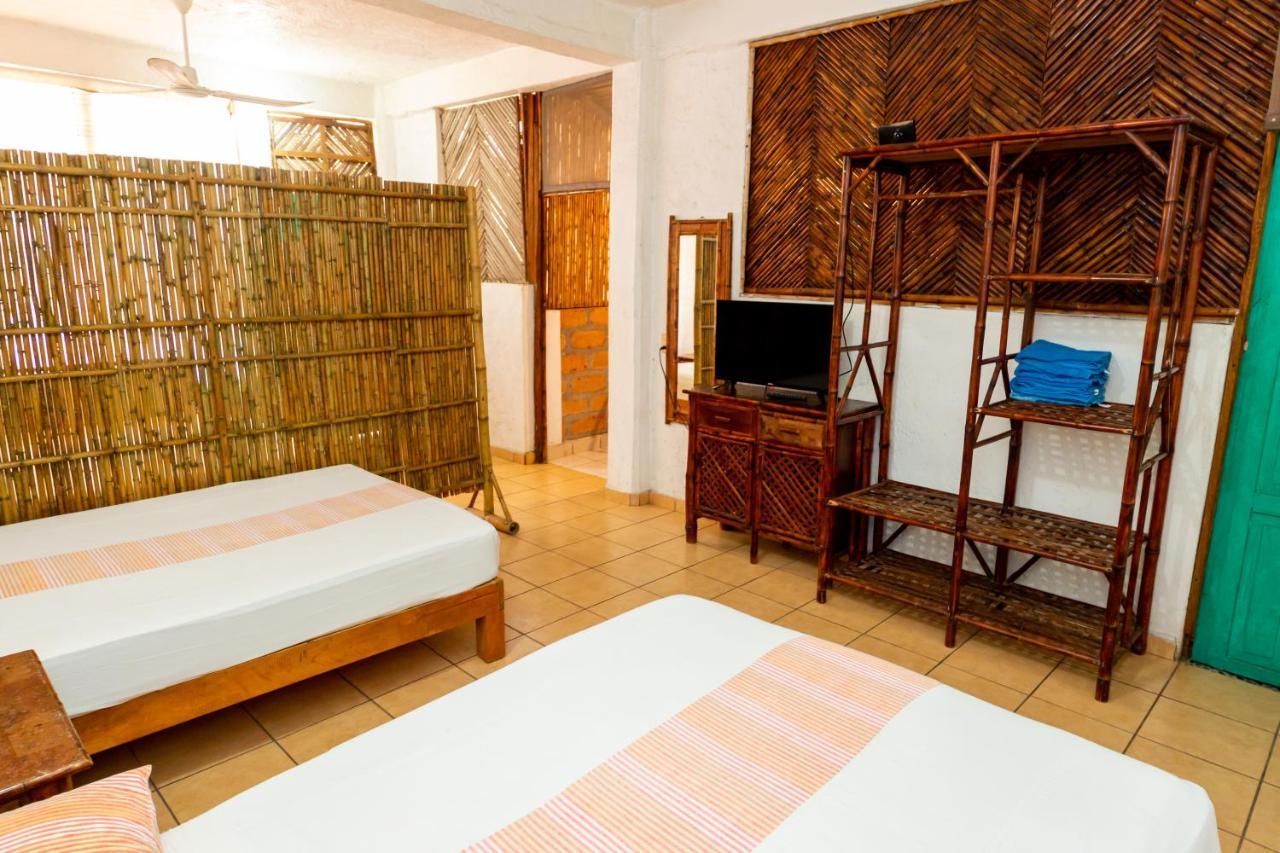 Casa Mexica Bungalows 锡瓦塔塔内霍 外观 照片